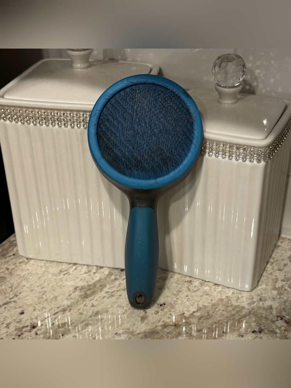 Oster Blue and Black Pet Slicker Brush